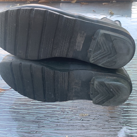 Hunter rubber boots green sz 10 - Picture 3 of 5